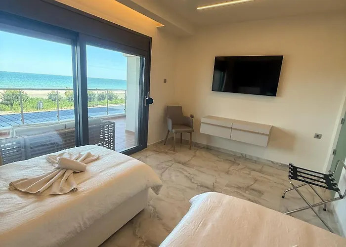 Aqua Mare Luxury Lägenhet Paralía